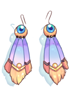 Shaman Earrings artwork
