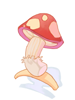 Decorative Mushroom artwork